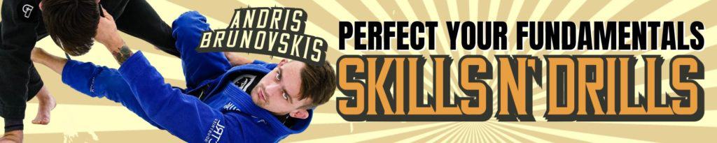Skills & Drills Andris Brunovskis Jiu Jitsu X Image
